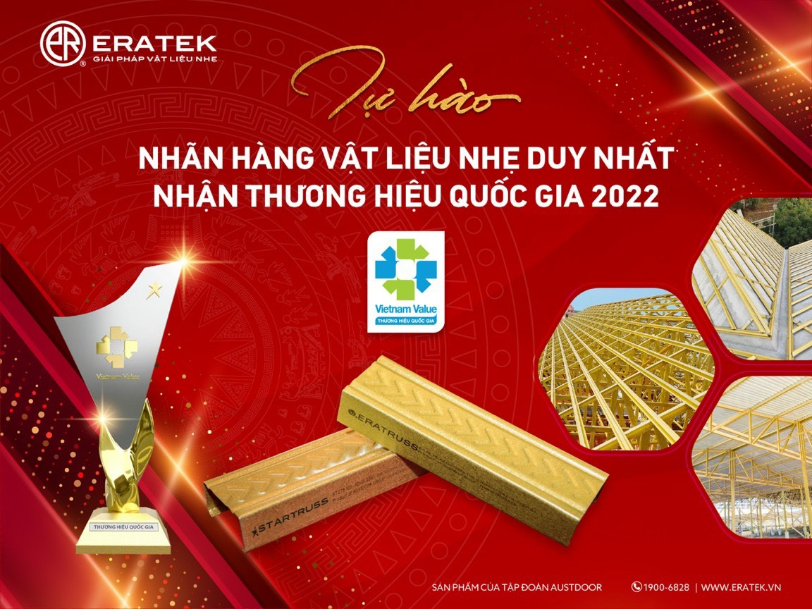 Eratek được vinh danh Thương hiệu quốc gia Việt Nam 2022