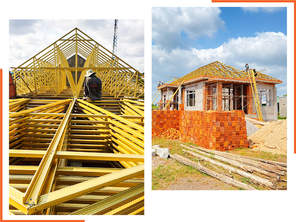 Thi công mái ngói Bình Thuận trọn gói - Chuyên nghiệp. LH 0946 693 879